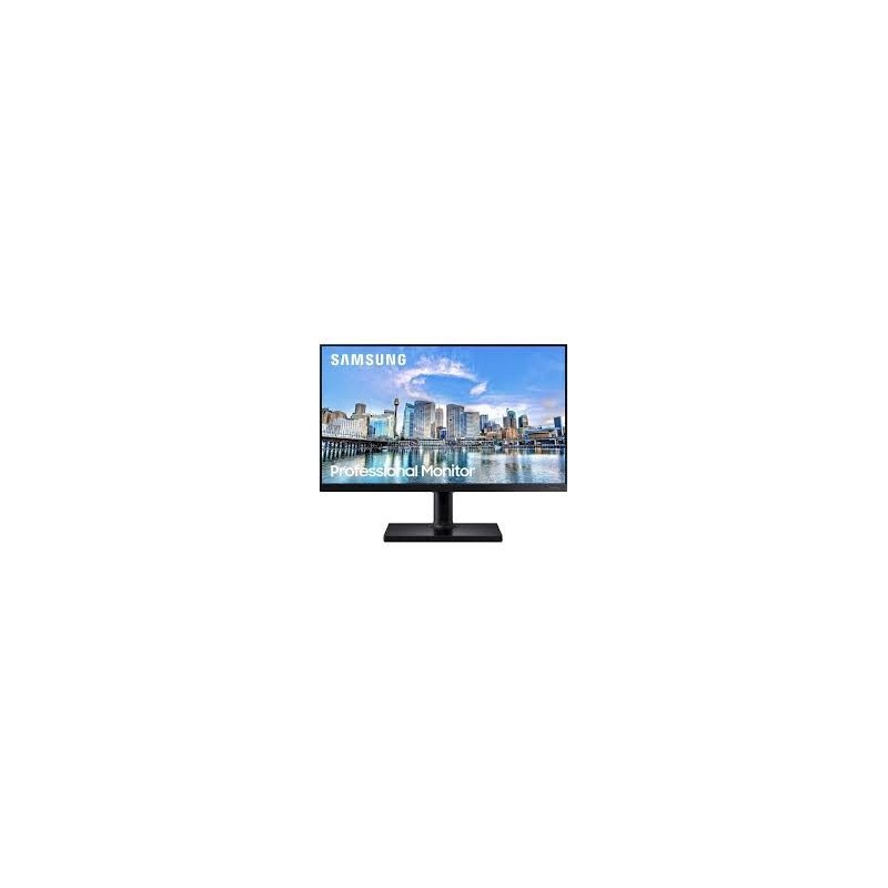 SAMSUNG Monitor 24pulg FHD Flat Internal Power HAS 75Hz LF24T454FQNXGO