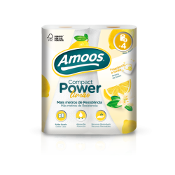 Amoos toalla de cocina two pack 83 H aroma limon paq 12 und  C622002