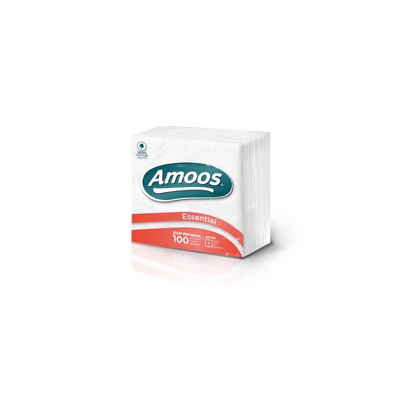 Amoos servilleta Essential 22X22 cm P100 C2 paq x 24  T622059