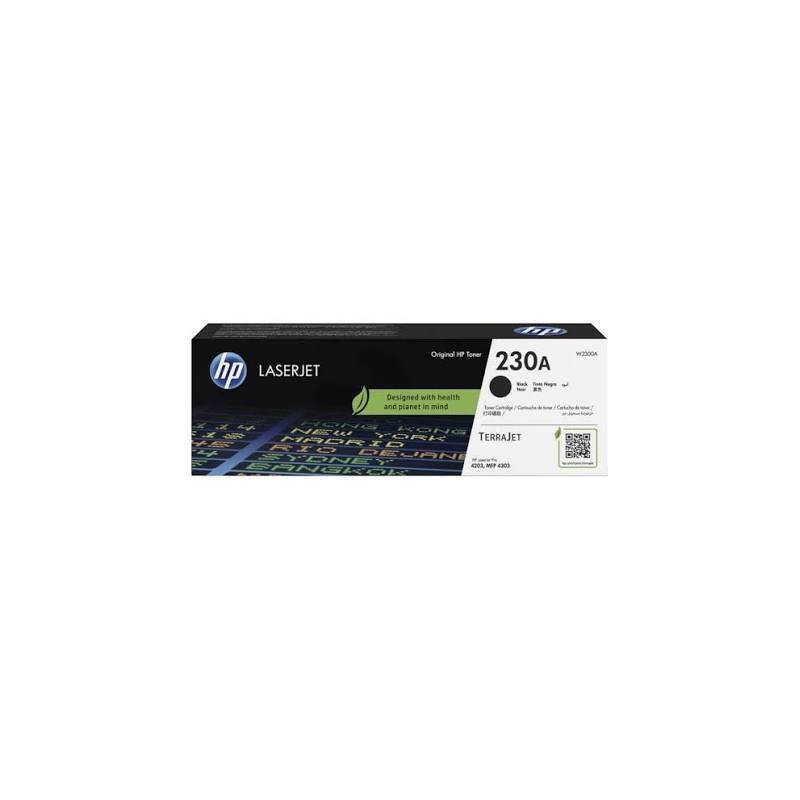 HP 230A - Negro - original - LaserJet - cartucho de tóner (W2300A) - para Color LaserJet Pro 4201, 4203, MFP 4301, MFP 4303