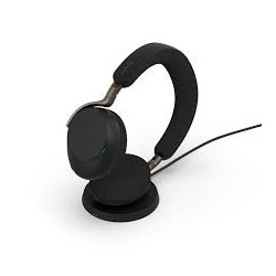 Jabra Evolve3 - Headphones - Wireless - 75 MS Link390a Black