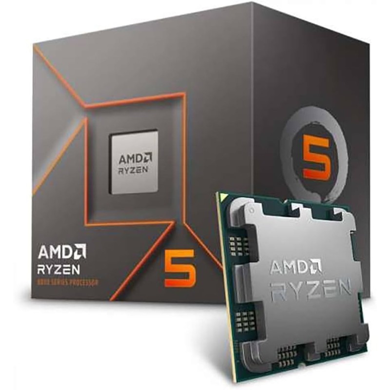 AMD - Ryzen 5 8400F - 4.7 GHz - 6-core