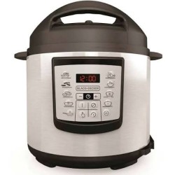 Black + Decker olla multiusos digital  6l inox PR100SD