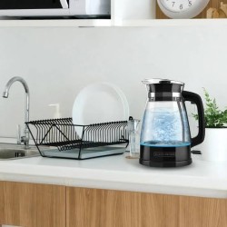 Black + Decker hervidor  con iluminación led  KE7000BLA