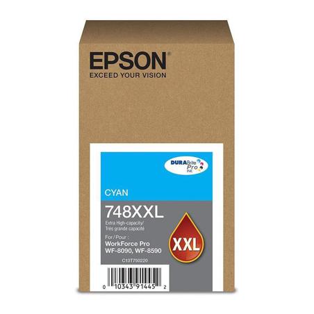Epson cartucho cyan T748XXl220-AL wf-6090/6590