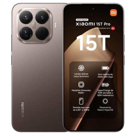 Xiaomi - 12 GB 15T Pro - Smartphone - Android - 512 GB - Mocha Gold - Touch - US