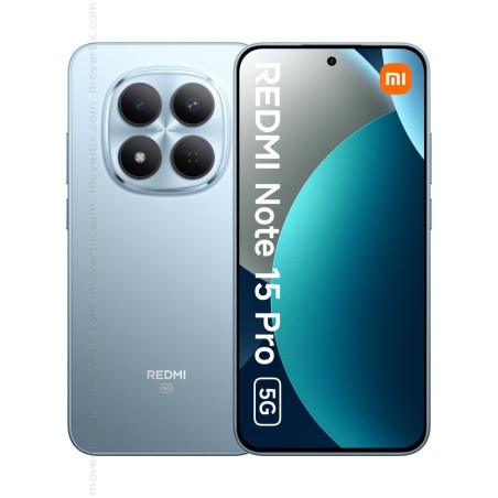Xiaomi Redmi Note 15 Pro - Smartphone - Android - 256 GB - Glacier blue - Touch - US
