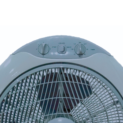 CHIQ Ventilador Box piso 16pulg  3 Vel temporizador gris  CQVB16T1O1C