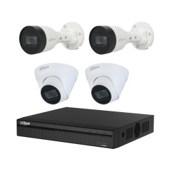 Dahua kit camaras 4Ch NVR  1.0.01.04.371330002