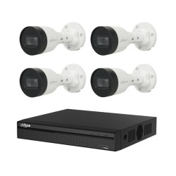 Dahua cooper 5MP 4 camaras 4ch HDCVI KIT SpnKITXVR1B04HI4B2A51N0280BS2