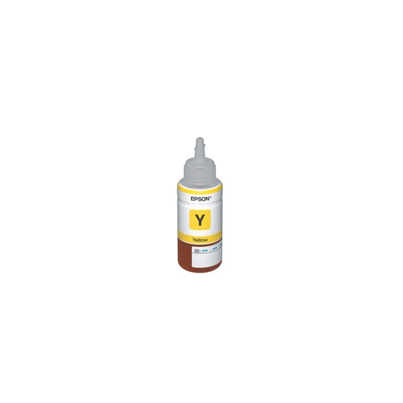 Epson botella tinta amarillo T673420-AL para L800  1800 fotos de 10X15 Cms