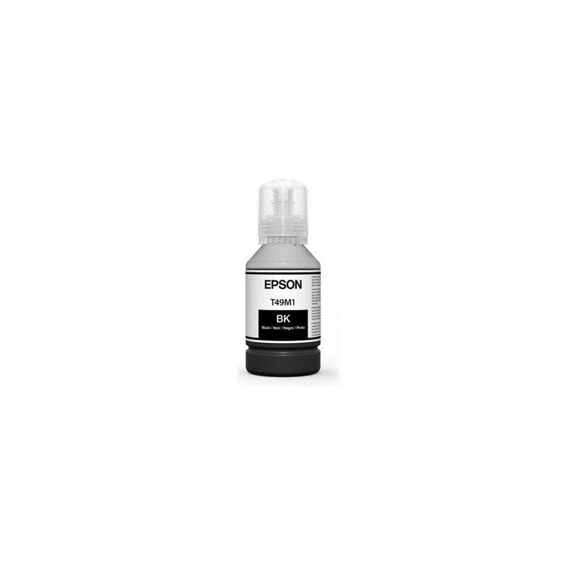 Epson botella tinta ultrachrome T49M  negra 140 ml-T49M120