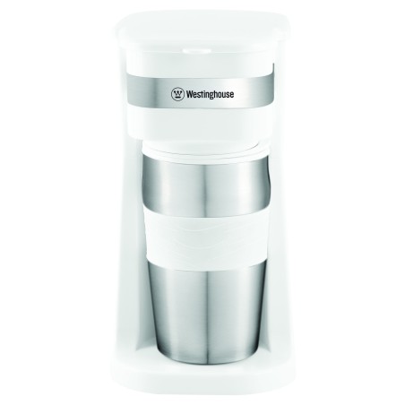 Westinghouse cafetera individual con mug térmico blanca -WKCMGO11WH