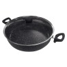 Westinghouse cacerola baja con tapa marmol negro 28 cm WCCC0009L28MBB