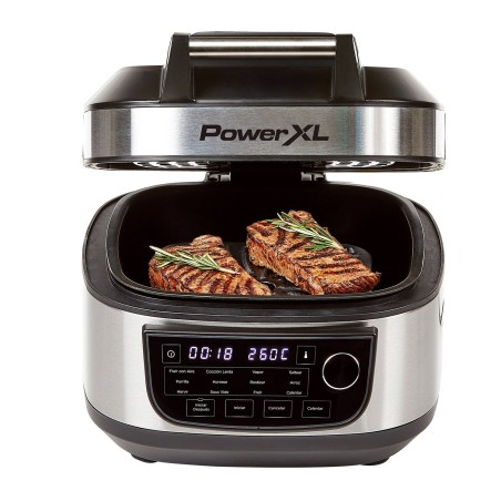 Power XL freidora de aire con parrilla 12 en 1 digital 6QT MFC-AF-6C-LA