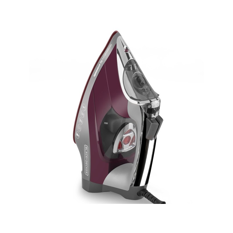 Black + Decker plancha de vapor  temperatura avanzada  one temp D3501