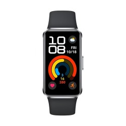 Huawei Band 10 cuerpo metálico negro 55020EKV