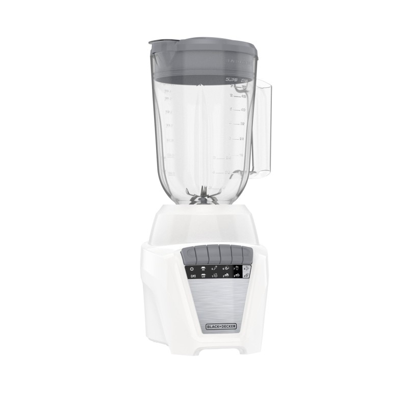 Black+Decker licuadora ice crush 700W-Vaso Plast- Blanca - BL0877-1WDLA