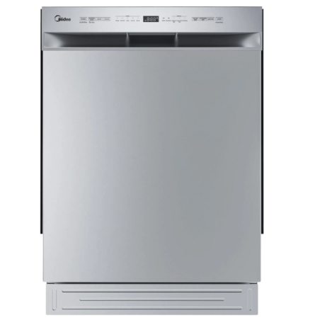 Midea lavaplatos empotrable 14 servicios color silver MDWPS1401KSS