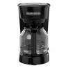 Black + Decker cafetera 12 tazas negra S/F CM0915BK-LA