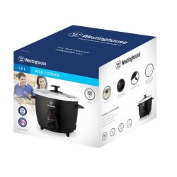 Westinghouse olla arrocera 8 tz (1,5 L) negra  WKRCN15BK