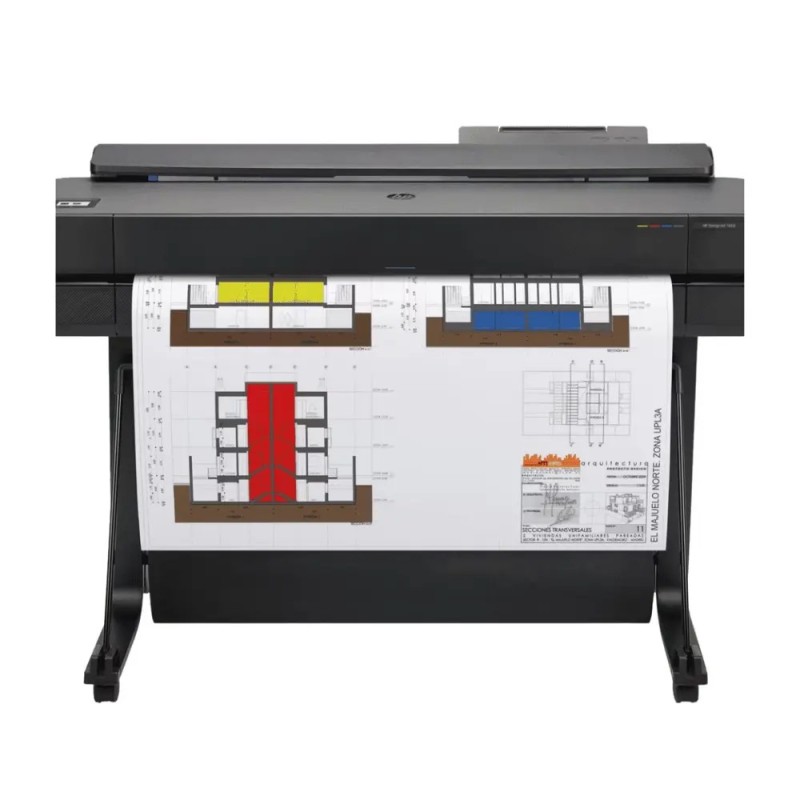 HP Plotter DesignJet T650 36" Largo Formato 5HB10D