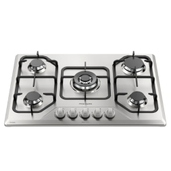 Frigidaire plantilla de gas 30" empotrable 5 quemadores FTGC3050XS