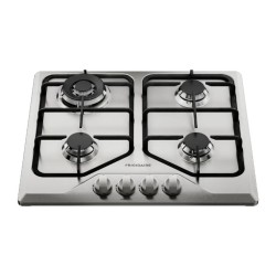 Frigidaire plantilla de gas 24" vidrio empotrable 4 quemadores FTGY24R0EMS