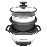 Black + Decker olla arrocera 14 tz cocidas blanca RC514