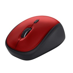Trust mouse inalambrico eco color rojo- 24550