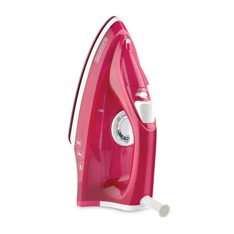 Black + Decker plancha de ropa vapor anti-adherente  IRBD302