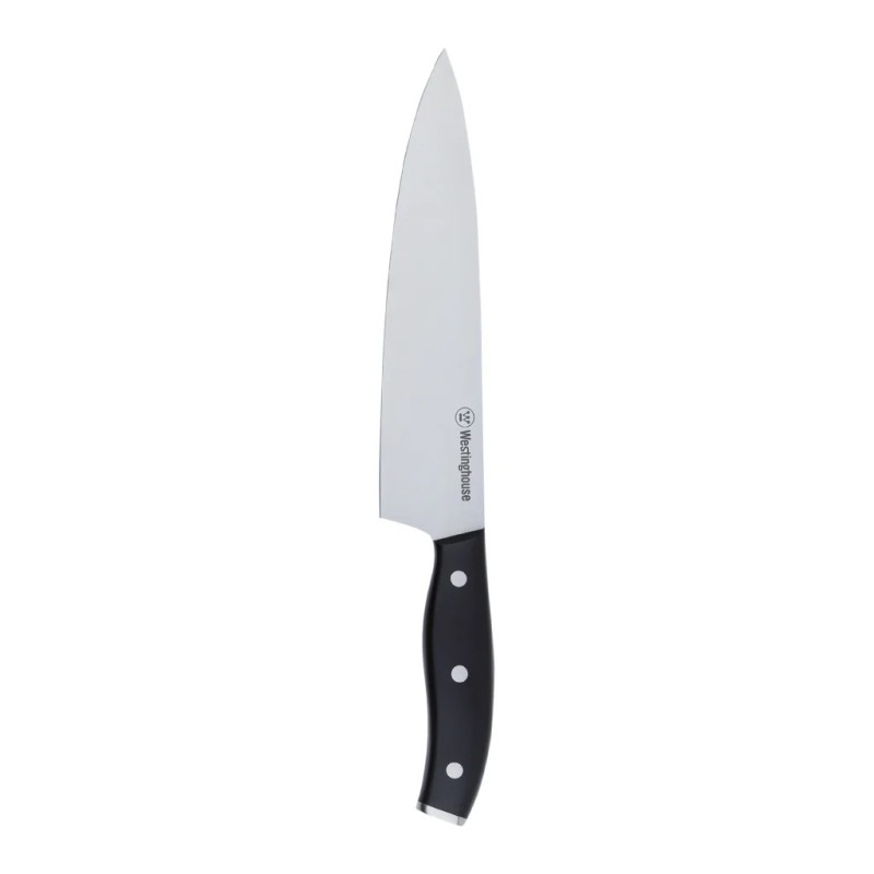 Westinghouse cuchillo de chef  8""/20cm espiga completa mango suave con remaches triples - WCKTSC15210"