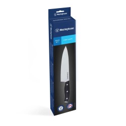 Westinghouse cuchillo de chef  8""/20cm espiga completa mango suave con remaches triples - WCKTSC15210"