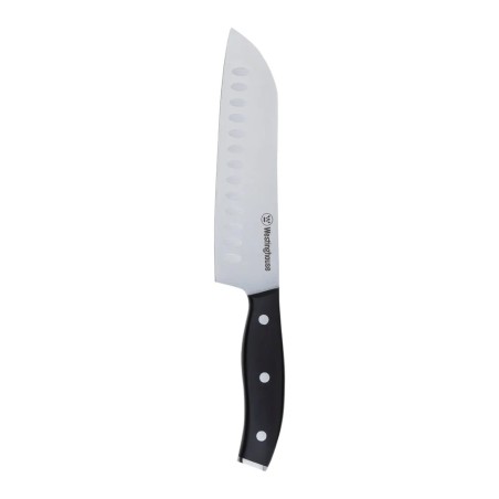 Westinghouse cuchillo santoku 7""/17 cm espiga completa mango suave con remaches triples - WCKTSC15212