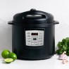 Black + Decker olla multiusos digital  6l inox PR100B negra