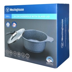 Westinghouse Caserola 3.9L tapa vidrio cerámica 5th generación WCCC2008024CMG