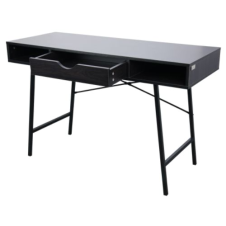 Kenneth Cole escritorio negro 120x48x76 cm KCWF202108-B