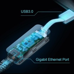 TP-Link adaptador de Red USB 3.0 a ethernet gigabit - UE300
