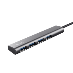 Trust adaptador USB-C 4 puertos USB-A 5 gbps puerto USB-C - 24948