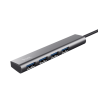 Trust adaptador USB-C 4 puertos USB-A 5 gbps puerto USB-C - 24948