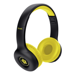 Trust audifonos infantil wireless color negro personalizable - 25405