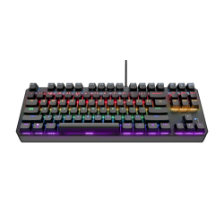 Trust teclado mecanico gamer en español iluminado - 24407