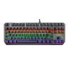 Trust teclado mecanico gamer en español iluminado - 24407
