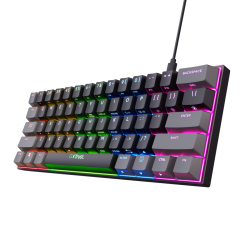 Trust teclado mecanico gaming GXT 867 Acira con iluminacion RGB - 24885