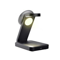 Trust soporte Viro de carga magnetico inalambrico 3 en 1 para iPhone, Apple Watch y AirPods - 25464