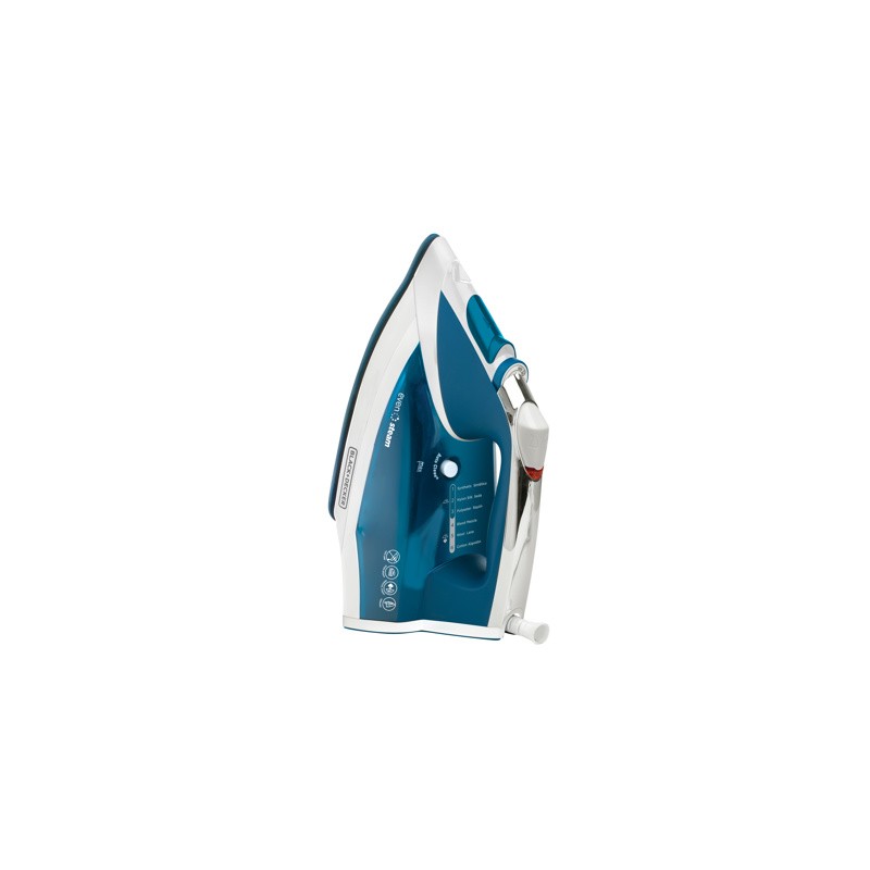 Black + Decker plancha de vapor evensteam azul IR2060