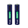 Trust pilas AAA recargables en USB-C azul - 25585
