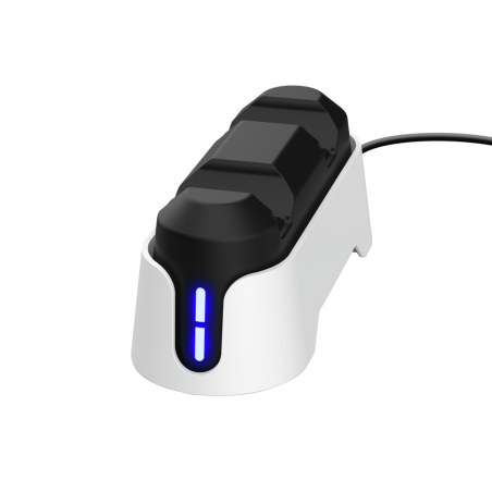 Trust GXT 255W soporte de carga rapida para mandos de PS5 blanco - 25597