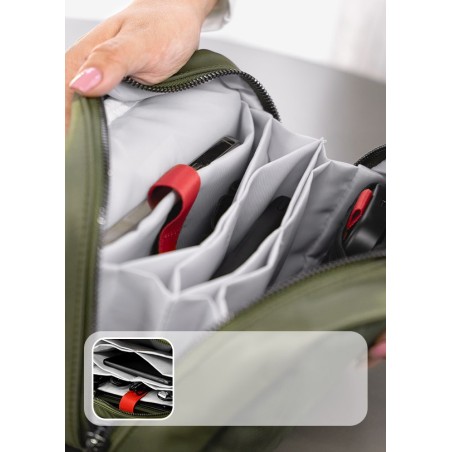 Klip Xtreme Klipxtreme KTO-750 - Case - Green - Tech Organizer