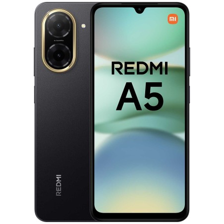 Xiaomi Redmi A5 - Smartphone - Android - 128 GB - Midnight black - Touch - US
